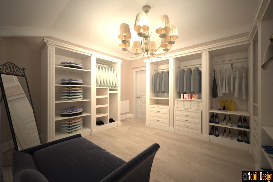 design interior dressing casa clasic craiova | Amenajare dressing casa clasica Craiova.