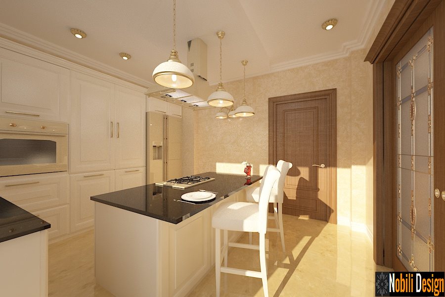 Design - interior - bucatarie - casa - stil - clasic - Brasov