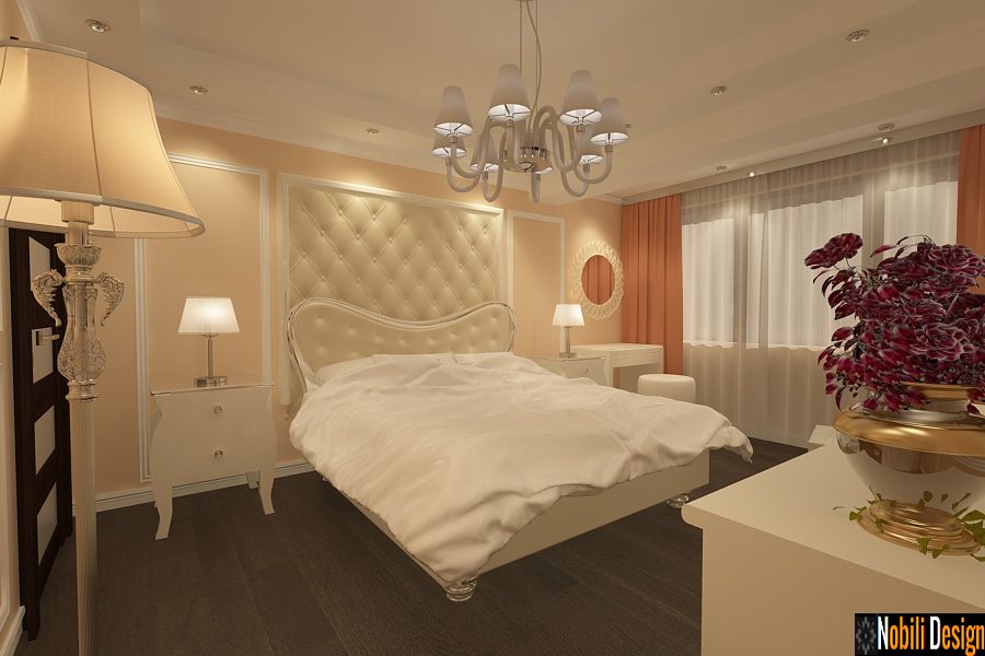 Design - interior - dormitor - apartament - bucuresti.