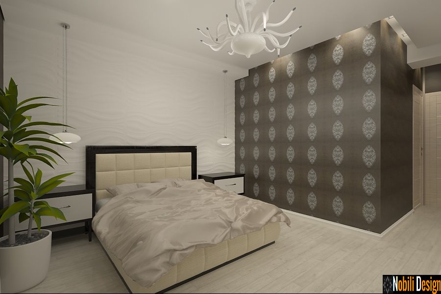 Design - interior - dormitor - casa - Brasov - Predeal - Romania.