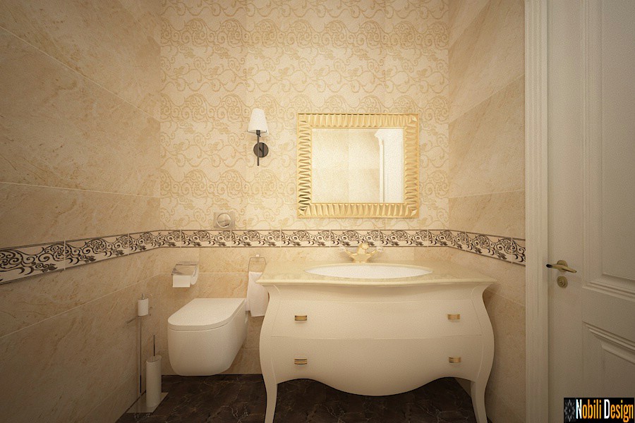 design interior baie casa clasica de Lux Bucov Prahova.